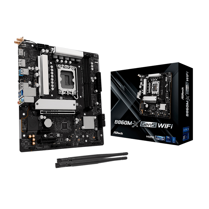 Mb Ar B860M-X Gen5 Wifi Ddr5 Asrock
