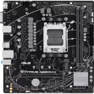 Placa madre ASUS Prime A620M-K - Motherboard ASUS PRIME A620M-K, Chipset AMD A620, Socket AMD AM5, mATX, PRIME A620AM-K