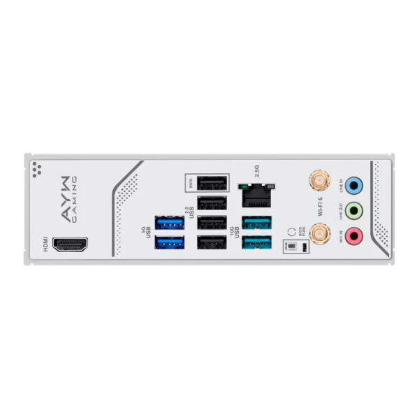 Placa madre ASUS B850M AYW GAMING WIFI, chipset AMD B850, socket AM5, DDR5, Micro-ATX vista 2