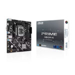 Placa madre ASUS Prime H810M-K - Placa madre ASUS PRIME H810M-K, chipset Intel H810, socket LGA1851, DDR5, Micro-ATX