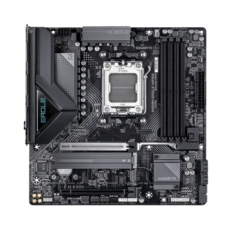 Placa madre Gigabyte B850M EAGLE WIFI6E, chipset AMD B850, socket AM5, DDR5