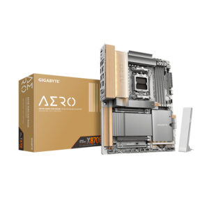 Ofertas y novedades en tecnología 25 Placa madre Gigabyte X870E - Motherboard GIGABYTE X870E AERO X3D WOOD Chipset, AMD X870E, Socket AM5, HDMI, ATX, X870E AERO X WOOD