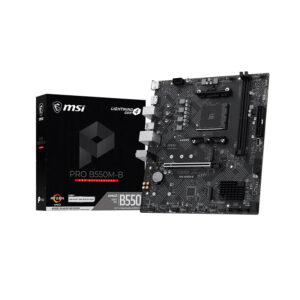 Placa madre MSI PRO B550M-B - Placa madre MSI PRO B550M-B, chipset AMD B550, socket AM4, DDR4, Micro-ATX