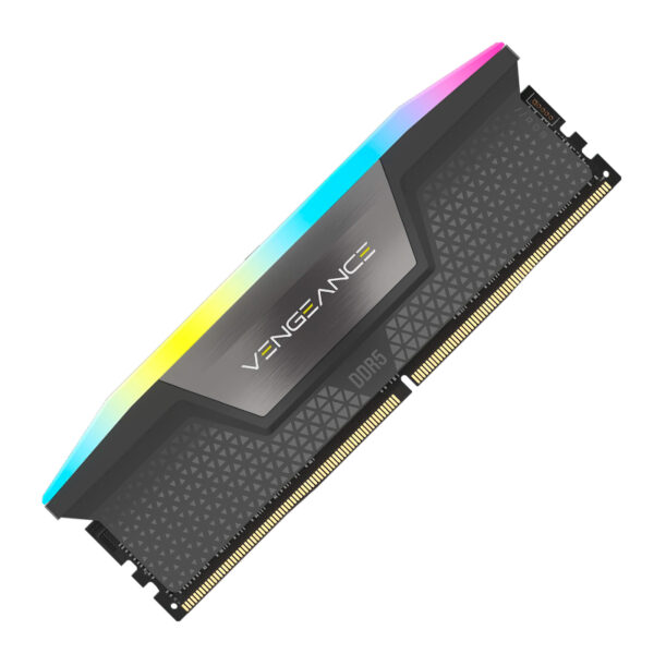 Memoria RAM Corsair Vengeance RGB CL38 - Memoria RAM Corsair Vengeance RGB 16 GB DDR5 6000 MHz CL38 DIMM para PC CMH16GX5M1D6000Z38