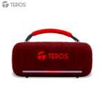 Parlante Inalámbrico Teros Vibe VB-6049R - Parlante Inalámbrico Teros Vibe VB-6049R, 60W, BT 5.3, 4000 MAH, USB, Luces LED, Rojo TEVP6049R