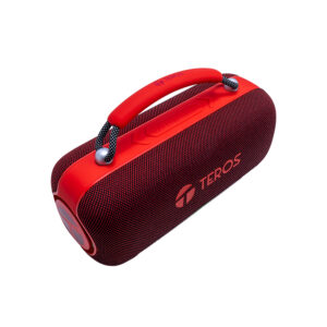 Parlante Inalámbrico Teros Vibe VB-6049R, 60W, BT 5.3, 4000 MAH, USB, Luces LED, Rojo TEVP6049R 4 Parlante Inalámbrico Teros Vibe VB-6049R, 60W, BT 5.3, 4000 MAH, USB, Luces LED, Rojo TEVP6049R vista 2