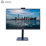 Monitor plano Teros TE-2720CS - Monitor plano TEROS TE-2720CS, 27" QHD IPS, 144Hz, 1ms, HDMI, DP, Cámara, Micrófono, TE2720CS
