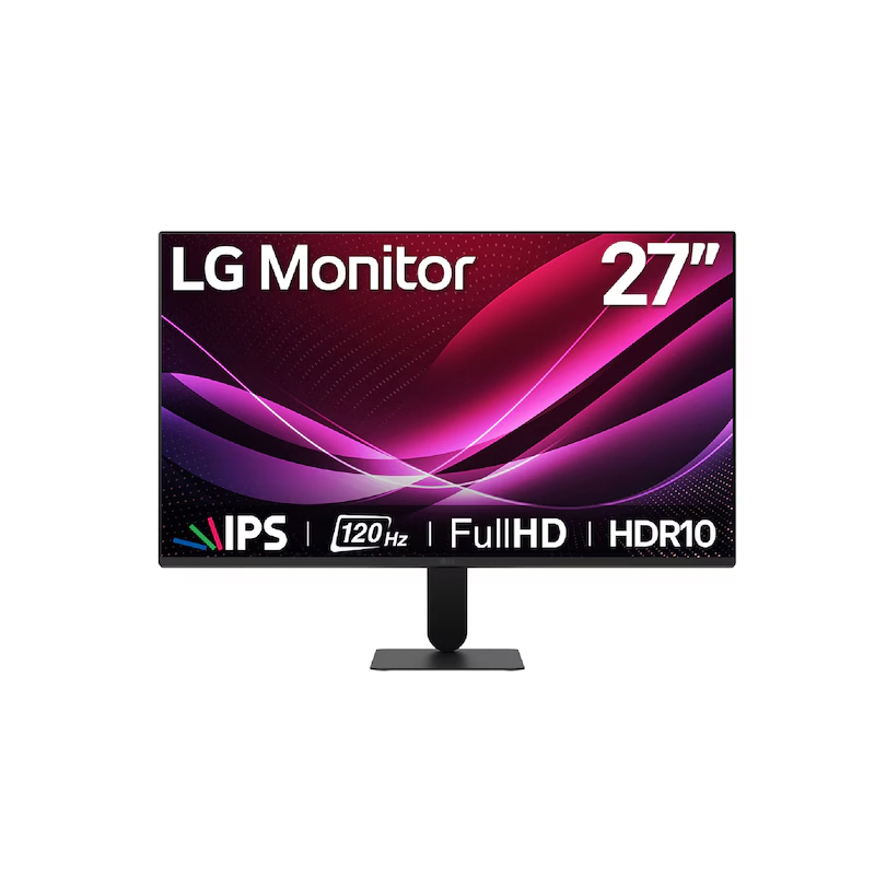 Monitor LG U4 27U411B-B, 27”, FHD, IPS, 144Hz, HDMIx1, Salida_auriculares (3.5mm)