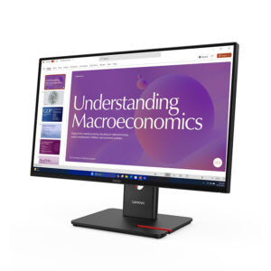 Monitor Lenovo ThinkVision T24D-40, 23.8" 1920x1080 WLED IPS HDMI/DP/RJ-45/Raven Black 64B9GAR1LA 5 Monitor Lenovo ThinkVision T24D-40, 23.8" 1920x1080 WLED IPS HDMI/DP/RJ-45/Raven Black 64B9GAR1LA vista 3