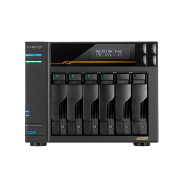 Servidor NAS ASUSTOR LOCKERSTOR 6 Gen3 (AS6806T) Ryzen V3C14/QC/10nm, 16GB ECC DDR5-4800 Servidor NAS Asustor Lockerstor 6 Gen3 - Servidor NAS ASUSTOR LOCKERSTOR 6 Gen3 (AS6806T) Ryzen V3C14/QC/10nm, 16GB ECC DDR5-4800