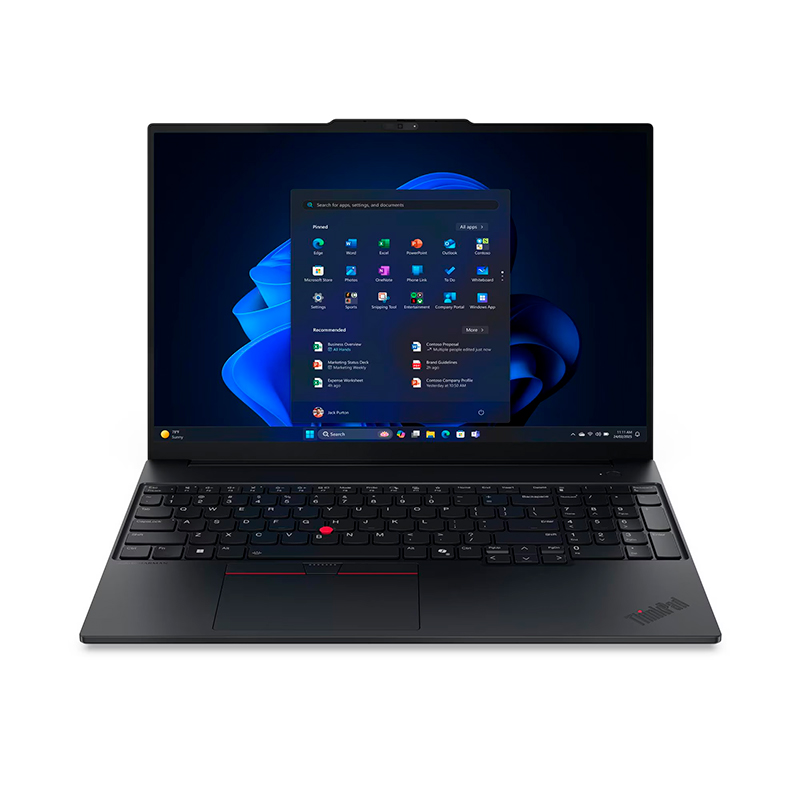 Laptop Lenovo ThinkPad E16 Gen 3 16" WUXGA IPS Core Ultra 7 255H hasta 4.8GHz, 16GB DDR5, 21SS000JLM