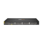 Switch Aruba CX 6000 48G Class4 PoE 4SFP R8N85A 48 puertos Gigabit PoE+ (Class 4) 370 W, uplinks 4 x 1G SFP