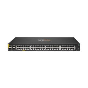 Switch Aruba CX 6000 48G Class4 PoE 4SFP R8N85A 48 puertos Gigabit PoE+ (Class 4) 370 W, uplinks 4 x 1G SFP