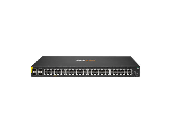 Switch Aruba CX 6000 48G Class4 PoE 4SFP R8N85A 48 puertos Gigabit PoE+ (Class 4) 370 W, uplinks 4 x 1G SFP Switch Aruba CX 6000 48G Class4 PoE 4SFP R8N85A 48 puertos Gigabit PoE+ (Class 4) 370 W, uplinks 4 x 1G SFP