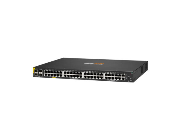 Switch Aruba CX 6000 48G Class4 PoE 4SFP R8N85A 48 puertos Gigabit PoE+ (Class 4) 370 W, uplinks 4 x 1G SFP 1 Switch Aruba CX 6000 48G Class4 PoE 4SFP R8N85A 48 puertos Gigabit PoE+ (Class 4) 370 W, uplinks 4 x 1G SFP vista 2