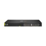 Switch Aruba CX 6000 24G Class4 PoE 4SFP R8N87A 24 puertos Gigabit PoE+ (Class 4) 370 W, uplinks 4 x 1G SFP