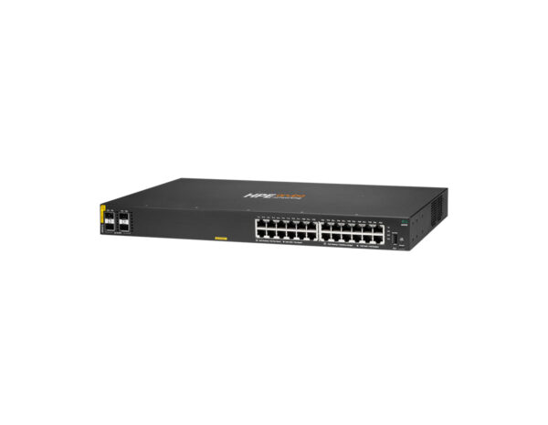 Switch Aruba CX 6000 24G Class4 PoE 4SFP R8N87A 24 puertos Gigabit PoE+ (Class 4) 370 W, uplinks 4 x 1G SFP 1 Switch Aruba CX 6000 24G Class4 PoE 4SFP R8N87A 24 puertos Gigabit PoE+ (Class 4) 370 W, uplinks 4 x 1G SFP vista 2