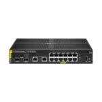 Switch Aruba CX 6000 12G Class4 PoE 2G/2SFP R8N89A 12 puertos Gigabit PoE+ (Class 4) 139 W, uplinks 2 x 1G cobre y 2 x 1G SFP