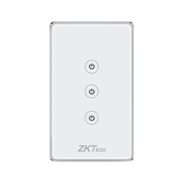 Interruptor inteligente WIFI de 3 tomas Zkteco SW13-US Interruptor inteligente Zkteco SW13-US - Interruptor inteligente WIFI de 3 tomas Zkteco SW13-US