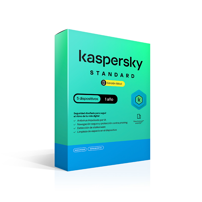 Antivirus Kaspersky Standar 5PC 1Y KL1041D5EFS