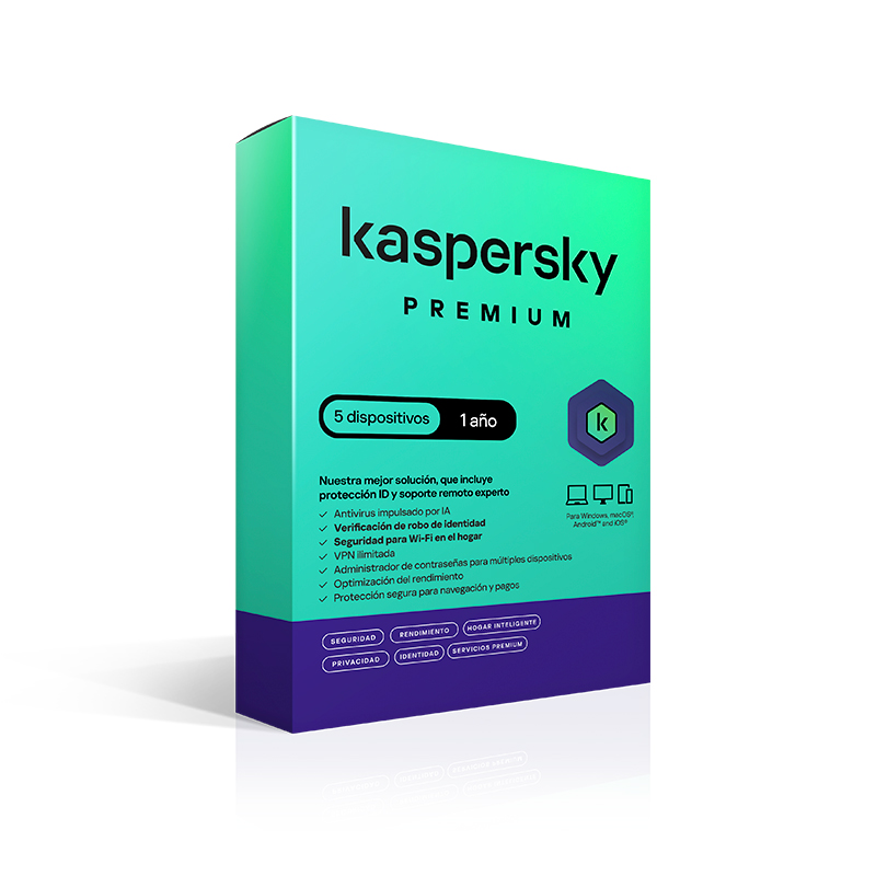 Antivirus Kaspersky Premium 5PC 1Y KL1047D5EFSA