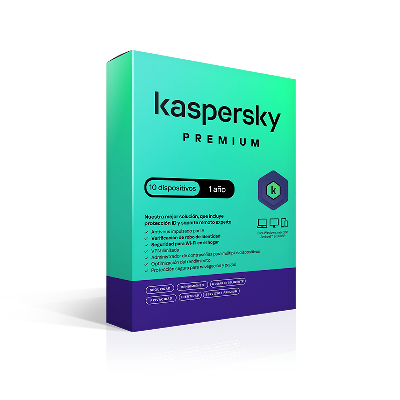 Kaspersky Premium 10Pc 1Y Kaspersky, KL1047D5KFSA