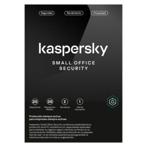 Software Kaspersky Small Office Security, para 20 PCs, Licencia 1 año, Producto Virtual, KL4541DDNFS