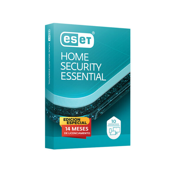 Eset Sec Essential 10 Pc 14M Eset, S11030214 Software ESET Security Essential S11030214 - ESET Home Security Essential 10 PC 14 meses, S11030214