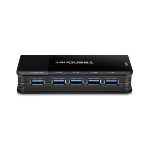 Switch KVM TRENDnet de escritorio USB 3.1 de 4 puertos para 4 computadoras | TK-U404 – vista 3