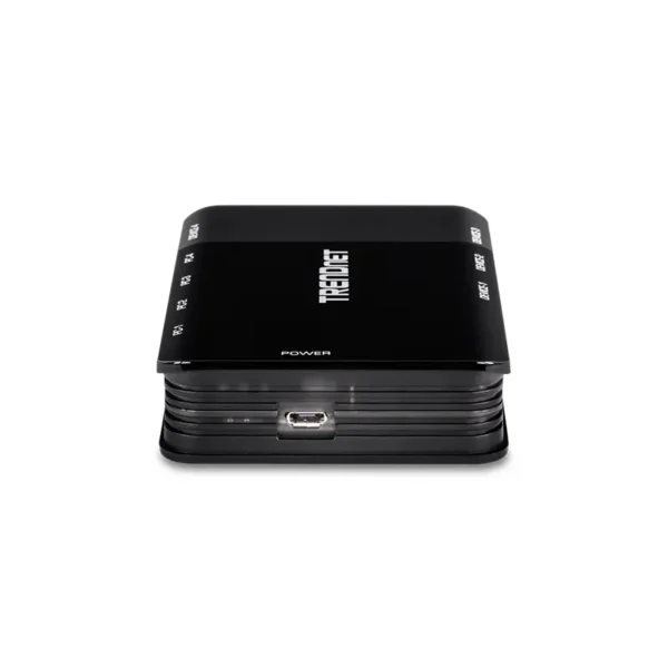 Switch KVM TRENDnet de escritorio USB 3.1 de 4 puertos para 4 computadoras | TK-U404 – vista 4