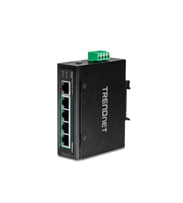 Switch industrial TRENDnet de 8 puertos Gigabit PoE+ | TI-PG80 – vista 4