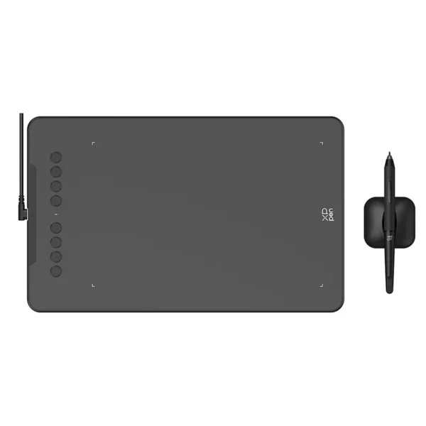 Tableta gráfica de dibujo XP-PEN Deco 01 V3 negra | DECO01V3-BK – vista 2