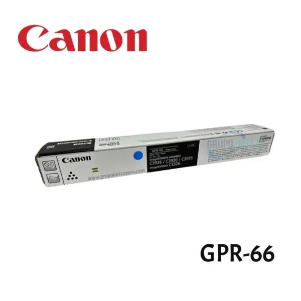 Tóner Canon GPR-66 Amarillo original 5756C003AA para imageRUNNER ADVANCE DX C3926 y otros, 25.500 páginas Tóner Canon GPR-66 5756C003AA - Tóner Canon GPR-66 Amarillo original 5756C003AA para imageRUNNER ADVANCE DX C3926 y otros, 25.500 páginas