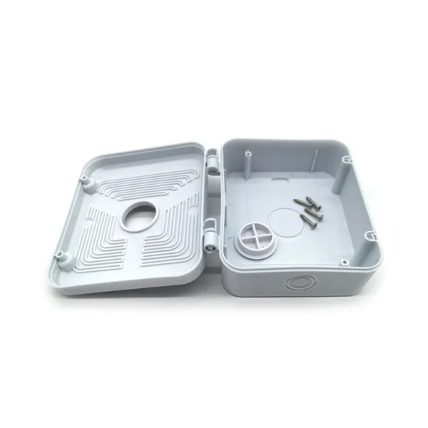 Z043 caja de paso PVC libre de halógenos 120 x 100 x 50 mm Zkteco Z043, IP55, IK08 1 Z043 caja de paso PVC libre de halógenos 120 x 100 x 50 mm Zkteco Z043, IP55, IK08 vista 2