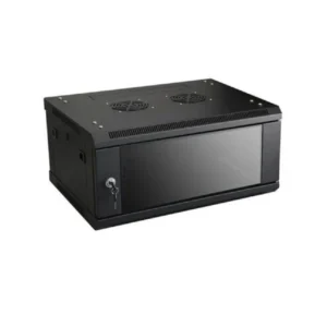 Gabinte Zkteco ZK-R4U-5404A - Gabinte de 4RU puerta de vidrio ancho 530MM x 400MM profundidad y 210 Zkteco ZK-R4U-5404A