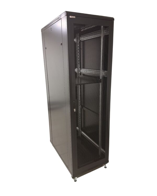 Xtring A36042 Gabinete metálico de piso 42U: 600 x 1000 mm, incluye bandeja y 4 ventiladores 1 Xtring A36042 Gabinete metálico de piso 42U: 600 x 1000 mm, incluye bandeja y 4 ventiladores vista 2