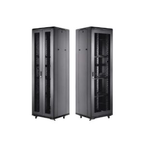 Xtring A36642 Gabinete metálico de piso 42U: 600 x 600 mm, incluye bandeja y 4 ventiladores
