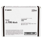 Tóner Canon T06 - Tóner Canon T06 Negro original 3526C001AA para imageRUNNER 1643IF II y otros, 20.500 páginas