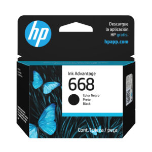 Cartucho de tinta HP 668 - Cartucho de tinta HP 668 Negro original 7FP37VL