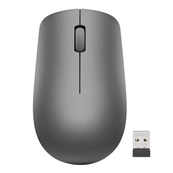 Mouse Lenovo 530 Inalambrico/Diseño Ambidextro/Sensor Optico/1200 DPI/Color Grafito GY50Z49090 1 Mouse Lenovo 530 Inalambrico/Diseño Ambidextro/Sensor Optico/1200 DPI/Color Grafito GY50Z49090 vista 2
