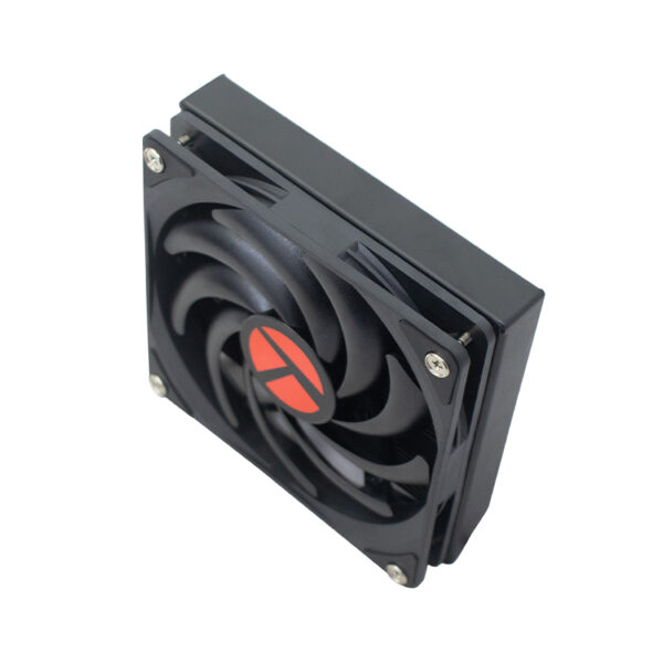 Fan Cooler para procesador TEROS TE-8166N Intel y AMD TDP 200W Máx aire vista 3