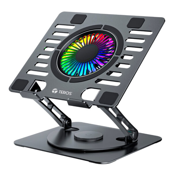 Cooler Teros TE-7132N - Cooler TEROS TE-7132N, compatible con notebooks de hasta 15.6", 1 fan de 11 cm TE7132