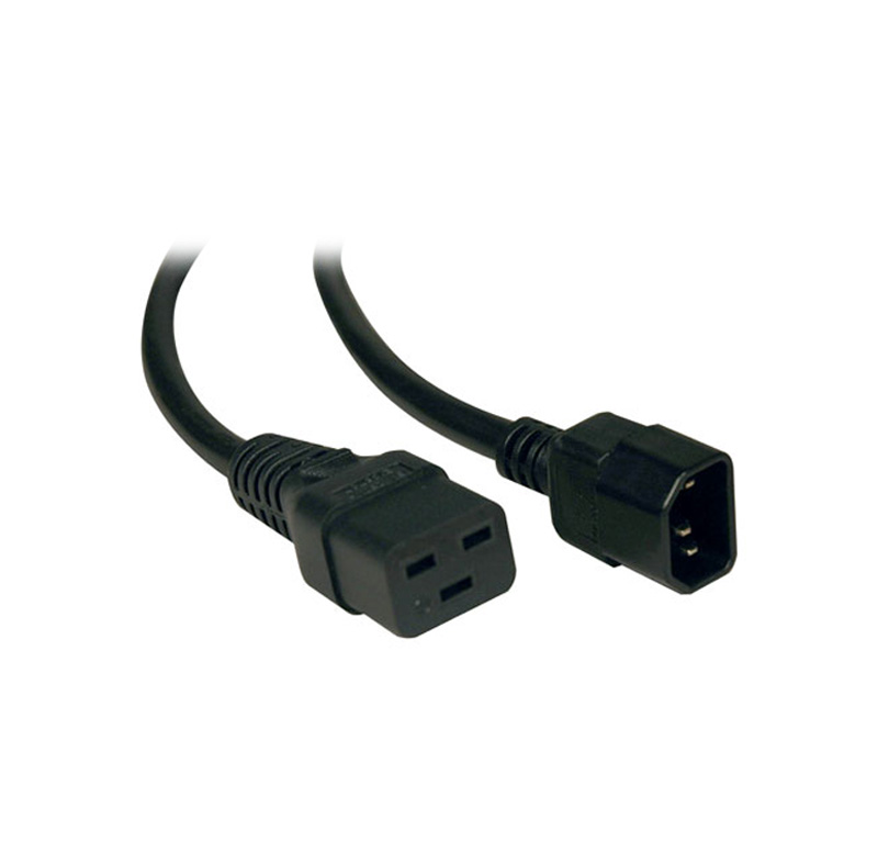 Cable de extensión de alimentación Tripp-Lite P047-010, 15A, 14AWG, C19 a C14, 3.05 mts