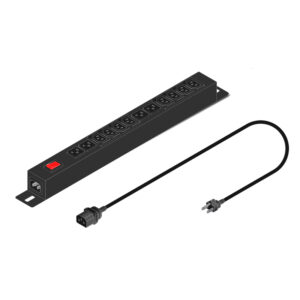 Unidad de Distribución de Energía (PDU), Modelo: PDU-H-12T-10A-4(N5-15R)-8(C13)-C14-1U 1 Unidad Distribución Genérico pdu-h-12t-10a-4 - Unidad de Distribución de Energía (PDU), Modelo: PDU-H-12T-10A-4(N5-15R)-8(C13)-C14-1U