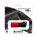 Memoria Flash Kingston DataTraveler Exodia M - Memoria Flash USB Kingston DataTraveler Exodia M, 128GB, USB 3.2 Gen 1, Rojo DTXM/128GB