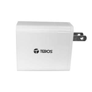 Cargador USB-A USB-C TEROS TE-70207W, GaN, PD 65W, blanco 4 Cargador USB-A USB-C TEROS TE-70207W, GaN, PD 65W, blanco vista 2