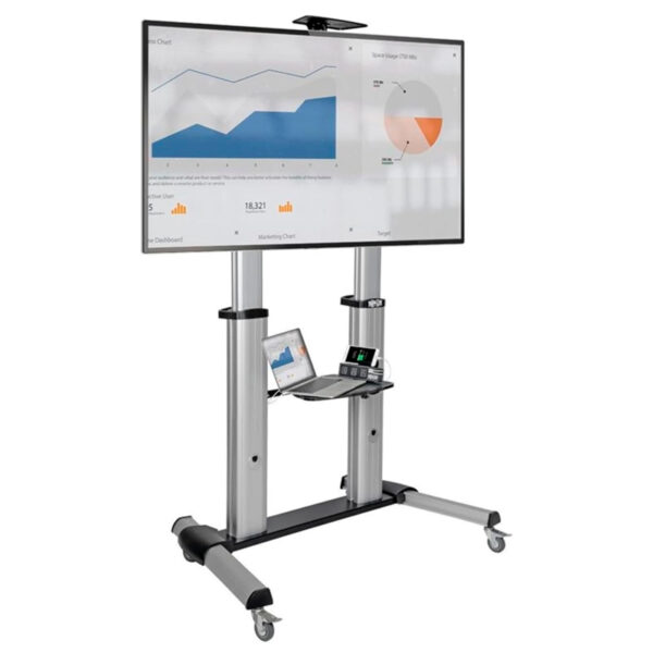 Soporte para TV con ruedas TRIPP LITE, soporta pantallas de 60" a 100", hasta 99.8KG DMCS60100XX vista 2
