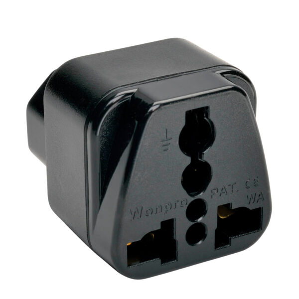 Adaptador de tomacorriente Tripp Lite Uniplugint - Adaptador de tomacorriente Tripp-Lite UNIPLUGINT, permite conexión a un IEC 320 C13