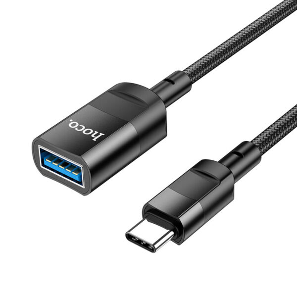 Adaptador HOCO U107 USB-C macho a Lightning hembra Adaptador HOCO U107 USB-C macho a Lightning hembra
