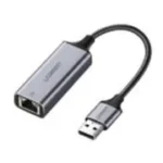 Adaptador USB 3.0 a Ethernet RJ45 2.5G UGREEN de aluminio 25051